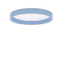 Product image 1: LP Circle Semi Recessed Ø450 White LED 3000K 25W