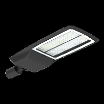 产品图片 1: URBANO LED PLUS version 302W 40100lm 2700K IP66 O68 - for residential area roads graphite II Tilt adjustment (PLUS version): -90° to +15° (O65, O66, O67, O68, O69, O70, O71 optics)