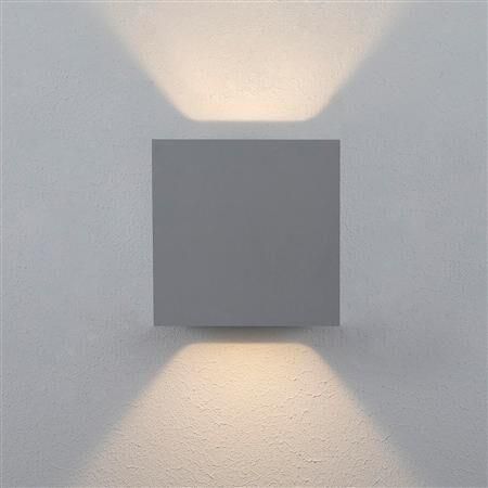 Product image 1: Wallfixt Cube XL II Grey 3000K