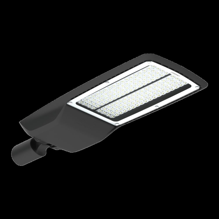 Product image 1: URBANO LED PLUS version 200W 30750lm 4000K IP66 O69 - for area lighting graphite I Tilt adjustment (PLUS version): -90° to +15° (O65, O66, O67, O68, O69, O70, O71 optics)