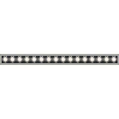 Product image 1: SHARP RECESSED TRIM 16X 48W 927 WIDE FLOOD SILVER EXT.DRV + SCREEN 4X WHITE