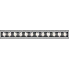 Product image 1: SHARP RECESSED TRIM 12X 36W 927 VERY WIDE FLOOD SILVER  EXT.DRV + SCREEN 4X WHITE