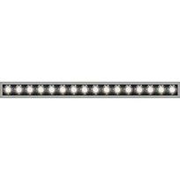 Product image 1: SHARP RECESSED TRIM 16X 48W 927 WIDE FLOOD SILVER EXT.DRV + SCREEN 4X WHITE