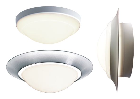 Imagen de productos 1: Cosmo 340 High LED 20W Bru.ALU/CR + Halolight