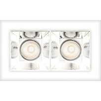 Product image 1: SHARP RECESSED TRIMLESS 2X 6W 930 VERY WIDE FLOOD  EXT.DRV + SCREEN 2X WHITE