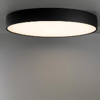 Imagen de productos 1: Flat moon 650 ceiling down LED 4000K GI black struc + ice prismatic