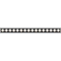 Product image 1: SHARP RECESSED TRIM 16X 48W 940 VERY WIDE FLOOD SILVER  EXT.DRV + SCREEN 4X BLACK