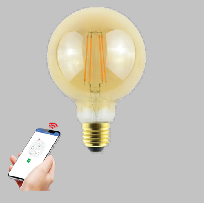 Изображение 1: LED Bulb Filament Smart Wifi 6W 3000K