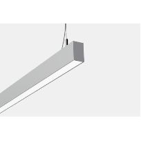 Product image 1: FX35 OP BIS 1023 LED 830 1400lm OPAL 12W IP20 RAL9016 DRV